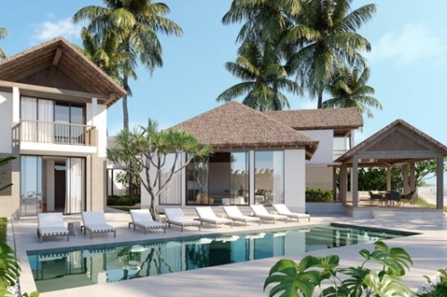 Beach side property in Jamaica